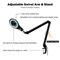 LED Magnifying Glass Desk Lamp with Swivel Arm Suitable for Tabletop